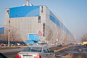 Doosan imposing production hall