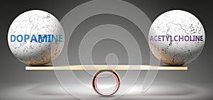 Dopamine and acetylcholine in balance photo