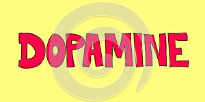 Dopamine - neurotransmiter and chemical affecting hormones, hormonal function of body and mental health
