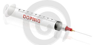 Doping Injection Syringe photo