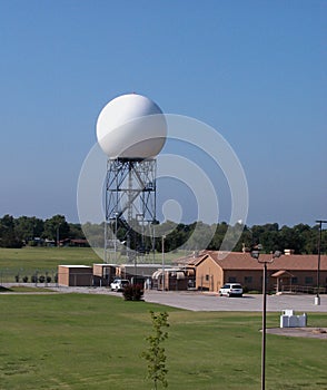 Doppler radar tower