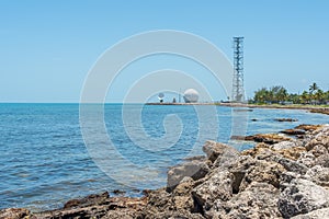 Doppler radar and tower