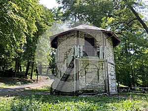 Dora`s pavilion in the garden of the Pejacevic family castle in Nasice - Slavonia, Croatia Dorin paviljon u perivoju dvorca photo
