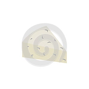 dorblu cheese colored icon. Signs and symbols can be used for web, logo, mobile app, UI, UX photo