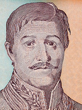 Dorde Petrovic - Karadorde, a portrait from old Yugoslavian money