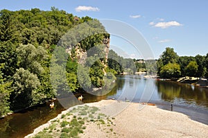 Dordogne river in Périgord