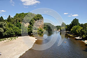 Dordogne river in Périgord