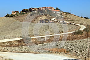 Dorf in der Toskana photo