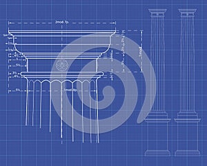 Doric column