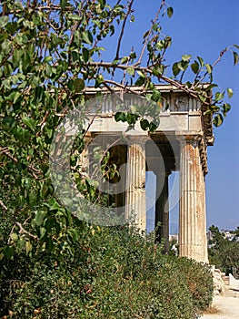 Temple of Hephaestus, Athens, Greece photo
