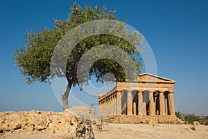 Doric temple in Agrigento