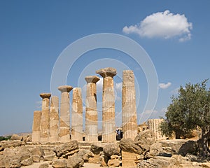 Doric Temple In Agrigento photo