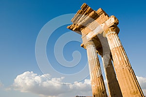 Doric temple Of Castor And Pollux photo