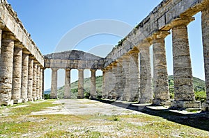 The Doric temple of Segesta
