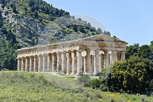 The Doric temple of Segesta