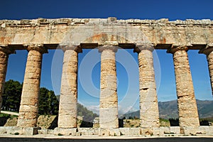 The Doric temple of Segesta