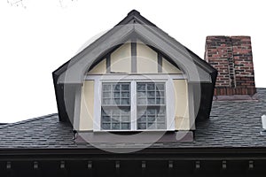 Dormer on a historic home in Southwest Detroit