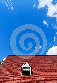 Dormer Home Window Roof Over Blue Sky