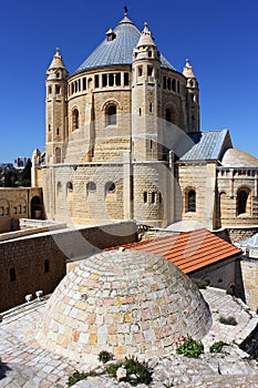 Dormition abbey on Mount Zion photo