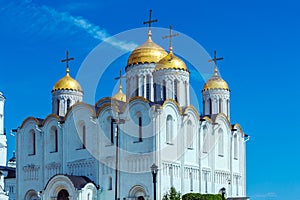 Dormition Cathedral (1160) in Vladimir, Russia
