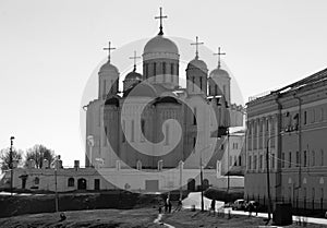 Dormition Cathedral in Vladimir, Vladimir region, Russia..