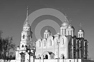 Dormition Cathedral in Vladimir, Vladimir region, Russia..