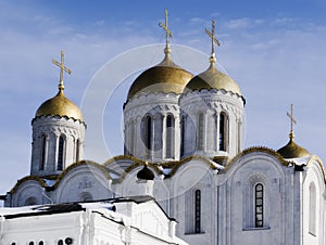 The Dormition cathedral in Vladimire (Russia) photo