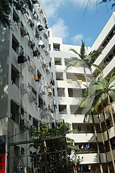 The dormitory building of Shenzhen University