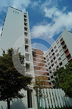 The dormitory building of Shenzhen University