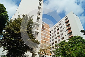 The dormitory building of Shenzhen University