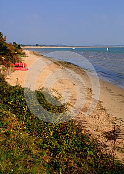 Dorset beach Studland England UK located between Swanage and Poole and Bournemouth