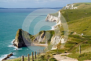 Dorset coastline Durdle Door photo