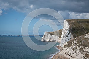 Dorset coastline durdle door and man of war cove