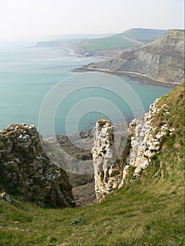 Dorset's Jurassic coastline.