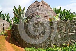 Dorze hut, Ethiopia