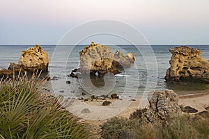 Dos Arrifes beach Algarve Portugal