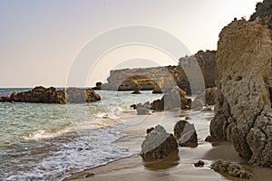 Dos Arrifes beach Algarve Portugal