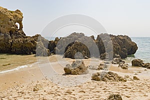 Dos Arrifes beach Algarve Portugal