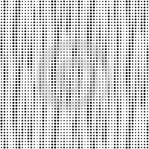 Dot fade pattern. Faded halftone black dots isolated on white background. Degraded fades dote design print. Fadew halftones point