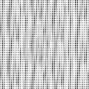 Dot fade pattern. Faded halftone black dots isolated on white background. Degraded fades dote design print. Fadew halftones point photo