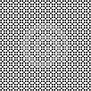 Dot pattern seamless background. Polka dot pattern vector template. Abstract futuristic dotted mesh with gradient effect