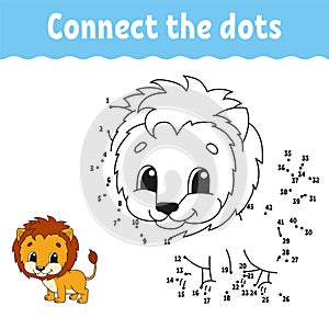 Dot to dot. Draw a line. Handwriting practice. Learning numbers for kids. Education developing worksheet. Activity coloring page.