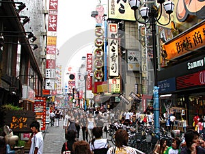 Dotonbori in Osaka, Japan
