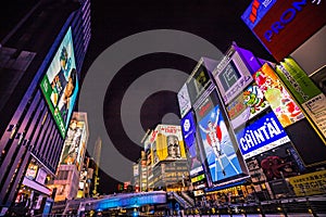 Dotonboti street in Namba is the best sightseeing attraction and famous place in Osaka