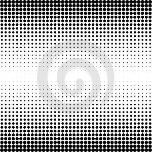 Dots abstract circles background, circles pattern. Halftone specks, stipple and stippling vector illustration. Screentone polka-