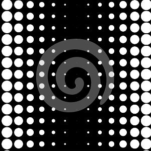 Dots abstract circles background, circles pattern. Halftone specks, stipple and stippling vector illustration. Screentone polka-