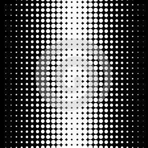 Dots abstract circles background, circles pattern. Halftone specks, stipple and stippling vector illustration. Screentone polka-