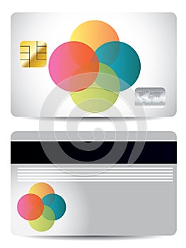 Dots credit card design