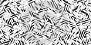 Dots pattern background with halftone gradient or dotwork texture effect. Vector abstract dots pattern background