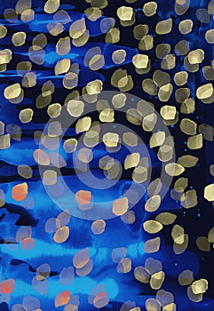 Multi colors dots watercolor texture pattern modern